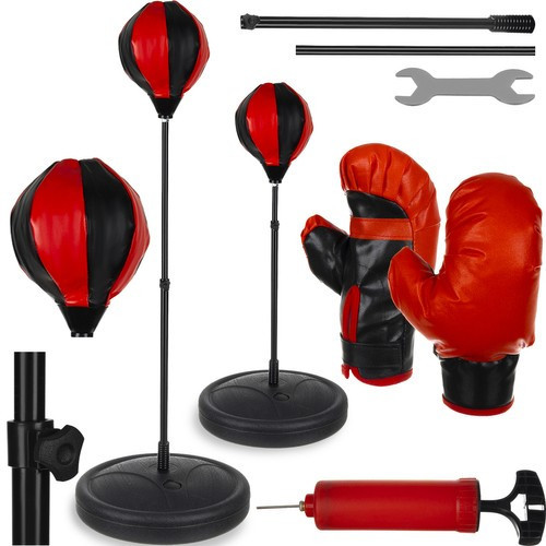 Box szett gyermekeknek - kesztyű, boxzsák, pumpa, 70-104 cm